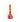 Front view of the Psychedelic Silicone Bong, showcasing its vibrant, swirling color pattern against a plain white background.