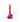 Front view of the Psychedelic Silicone Bong, a colorful, patterned water pipe set against a plain white background.