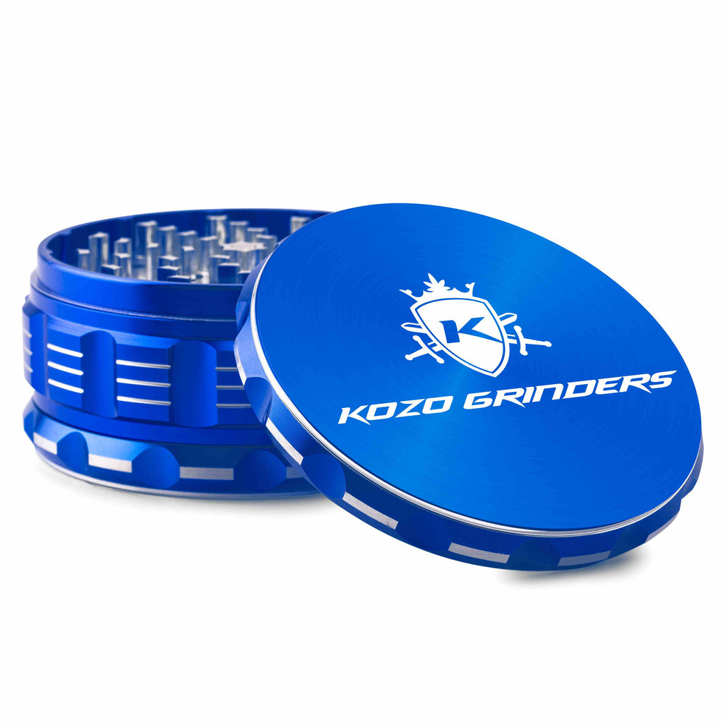 Kozo Grinder 4 - 4-Piece Aluminum Herb Grinder | DankStop