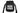 Front view of the Quik Shoulder Cross Body Bag, a black nylon bag with a strap, angled slightly against a plain white background.