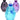 Primate Glass Colored Grenade Bong “Blast Buddy” – 4½″