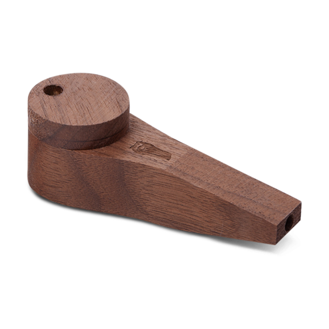 Circle Wood Pipe with Lid