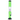 Front view of the JM Plastics Straight Tube with Glass Perc Acrylic Water Pipe, featuring a clear acrylic tube with a glass percolator.