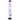 Front view of the JM Plastics Straight Tube with Glass Perc Acrylic Water Pipe, showcasing its clear acrylic body and glass percolator.