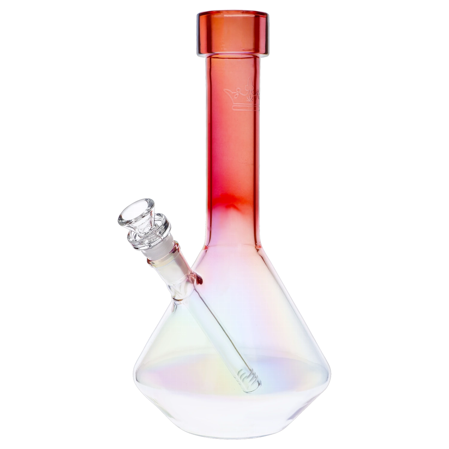 Rose Quartz Dual Use Water Pipe - 12 in.