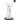 A front view of the 9-inch Dopezilla Basilisk Dab Rig, showing its clear glass construction and angled neck.