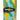 Front view of the 9-inch Dopezilla Basilisk Dab Rig, featuring a colorful, patterned glass design.