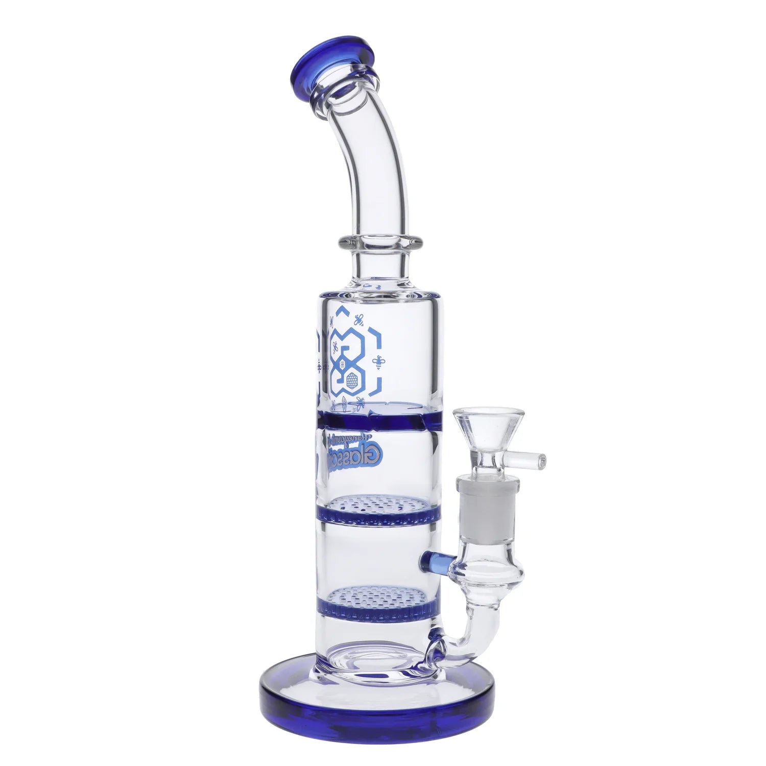 Triple Honey Comb Perc Water Pipe