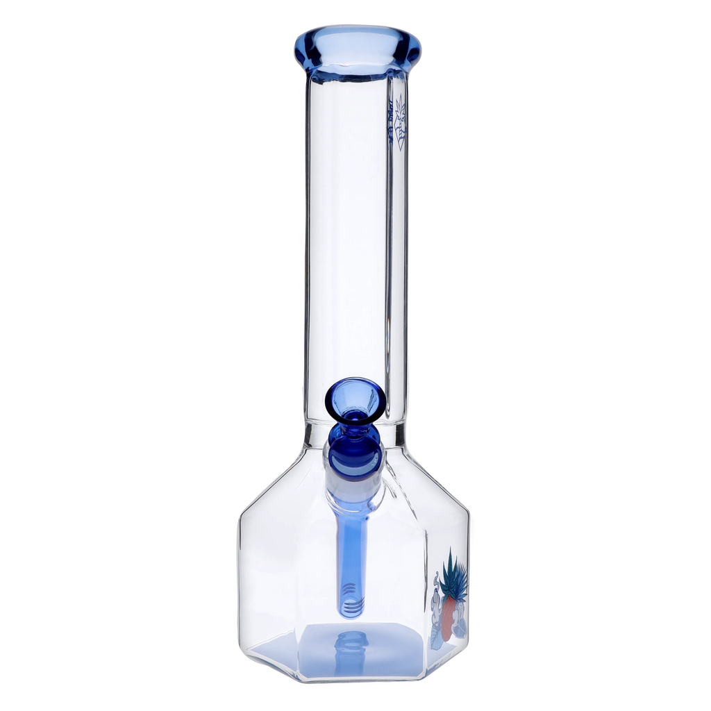 Cabana Cannabis Co. Pineapple Water Pipe Light Blue - 12in