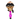Front-facing shot of the DankStop Smiling Tattoo Skull Gas Mask showing a tan tattoo-style skull face with black goggles mounted above a translucent pink skull-shaped stem.