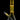 Studio-style front view of the DankStop Twisted Neon Beaker with Tree Perc showing a yellow-tinted twisted neck, visible tree percolator chamber, and clear beaker base against a black background