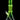 Studio-lit frontal view of the DankStop Twisted Neon Beaker with Tree Perc glowing neon green against a black background.