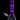 Front view of the DankStop Twisted Neon Beaker with Tree Perc showing a purple-tinted twisted neck, central tree perc, and clear beaker base against black