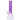 Close-up front view of the purple DankStop Twisted Neon Beaker with Tree Perc showing its twisted neck, tree percolator chamber, and angled downstem.