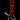 Studio-lit vertical view of the DankStop Twisted Neon Beaker with Tree Perc showing a red-tinted neck, tree perc chamber, and clear beaker base.
