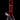 Vertical front view of the DankStop Twisted Neon Beaker with Tree Perc showing a red-tinted twisted neck and central tree percolator above a clear beaker base on a black background