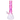 Tall, frontal view of the pink-tinted DankStop Twisted Neon Beaker with Tree Perc showing its twisted neck, central tree percolator and angled joint against a white background