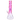 Close-up front view of the pink-tinted DankStop Twisted Neon Beaker with Tree Perc showing its spiral neck and tree percolator.