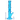 Side view of the bright blue DankStop Twisted Straight Tube with Tree Perc showing its vertical chamber, tree perc, angled joint, and round flared mouthpiece.