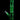 Vertical studio shot of a glowing green DankStop Twisted Straight Tube with Tree Perc against a black background, showing the angled mouthpiece, central tree percolator and spiral neck.