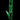 Tall, straight-profile DankStop Twisted Straight Tube with Tree Perc in translucent green glass photographed front-on against a black background.