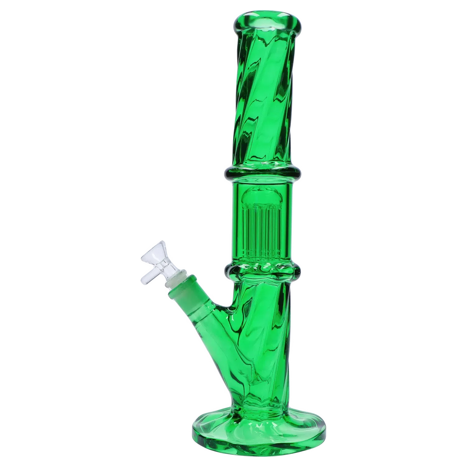 DankStop Twisted Straight Tube with Tree Perc