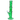 Vertical side view of a green glass DankStop Twisted Straight Tube with Tree Perc showing its flared mouthpiece, tree perc chamber, angled joint, and round base.