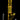 Studio-lit front view of the amber glass DankStop Twisted Straight Tube with Tree Perc against a black background.