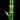 Tall, front-facing shot of the neon green DankStop Twisted Straight Tube with Tree Perc against a black background, showing its twisted neck, angled joint, and visible tree percolator.