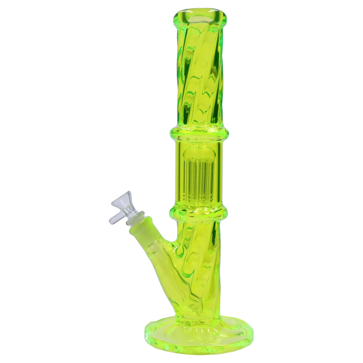 DankStop Twisted Straight Tube with Tree Perc