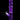 Studio-lit front view of the DankStop Twisted Straight Tube with Tree Perc in translucent purple against a black background