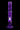 Centered front view of the purple DankStop Twisted Straight Tube with Tree Perc against a black background, highlighting its twisted neck and visible tree percolator.