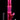 Studio-lit frontal view of the DankStop Twisted Straight Tube with Tree Perc in translucent pink glass against black.