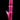 Vertical studio shot of a hot pink DankStop Twisted Straight Tube with Tree Perc against a solid black background.