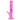 Right-side view of the pink DankStop Twisted Straight Tube with Tree Perc showing its angled joint, flared mouthpiece, and visible tree percolator midsection against a white background