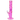 Straight-on view of a hot-pink DankStop Twisted Straight Tube with Tree Perc showing the angled joint, tree percolator, and twisted neck against a white background