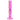 Straight-on view of a translucent hot-pink DankStop Twisted Straight Tube with Tree Perc standing on a white background.