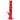 Side view of a red DankStop Twisted Straight Tube with Tree Perc showing its angled mouthpiece, central tree percolator and flared base against a white background