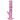Tall, front view of the pink DankStop Twisted Straight Tube with Tree Perc showing its angled joint, flared base, and spiral-textured neck.