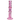 Straight-on studio shot of the pink DankStop Twisted Straight Tube with Tree Perc showing its twisted neck, central tree percolator and round base.