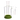 Front three-quarter view of the DankStop -inch Silicone Base Reclaim Ash Catcher - 90 degree - 14mm showing clear glass body, angled joint and visible green silicone base.