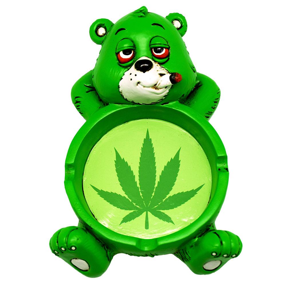 Stoner Bear Polyresin Ashtray