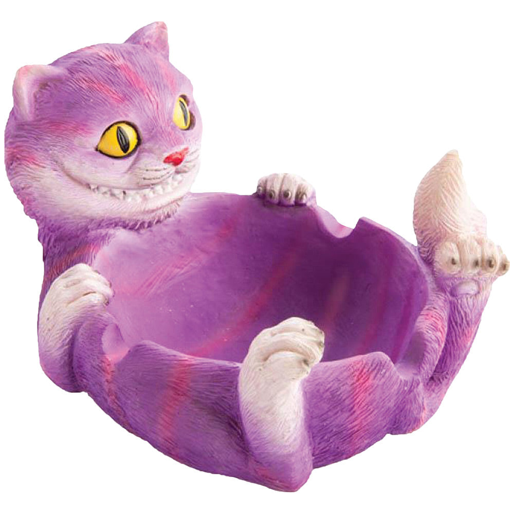 Trippy Cat Polyresin Ashtray