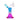 The Aurelia Mini Rig is pictured in a side view, showcasing its compact size and vibrant purple and blue glass coloring.