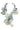 Primate Glass Primate Glass 6.5″ Spiky Color-Changing Sherlock Bubbler
