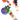 Primate Glass Primate Glass Frit Striped Ring Hammer Bubbler “Glass Parade” – 8½″ – Assorted Colors
