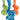 Primate Glass Primate Glass Frit Striped Sherlock Bubbler “Pocket Sleuth” – 5″ – Assorted Colors