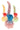 Primate Glass Primate Glass Thick Frit Sherlock Bubbler “Marble Maven” – 9″ – Assorted Colors