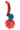 Primate Glass Primate Glass Thick Frit Sherlock Bubbler “Marble Maven” – 9″ – Assorted Colors