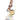 Primate Glass Primate Glass Color-Changing Rasta Sherlock Bubbler “Rasta Curl” – 8″ – Assorted Colors